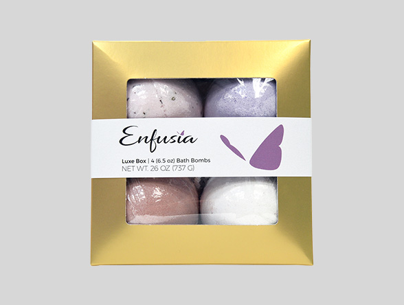 Printed bath Bomb Display Boxes