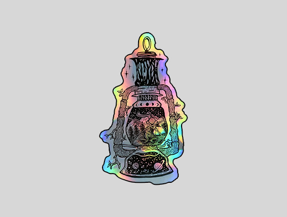 Custom holographic Stickers