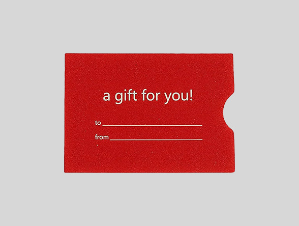 Gift Card Sleeves