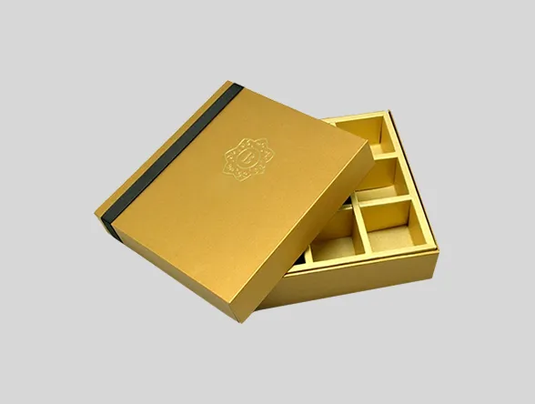 Gold Metallic Boxes